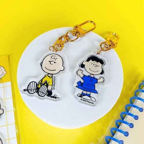 Peanuts Snoopy & Friends Random Key Chain Ring-Bag charm
