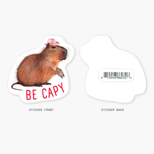 Capy - 3" Art Sticker