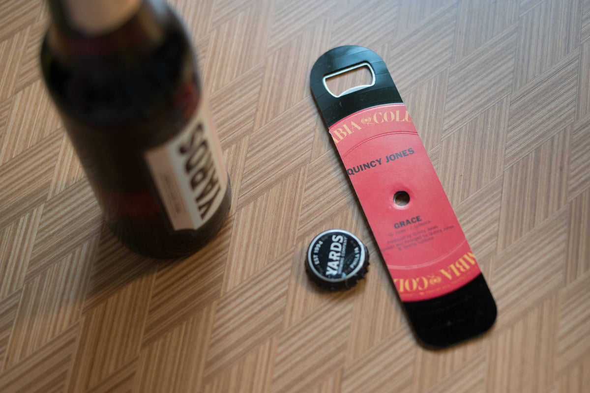 Magnetic Vinyl Record Bottle Openers