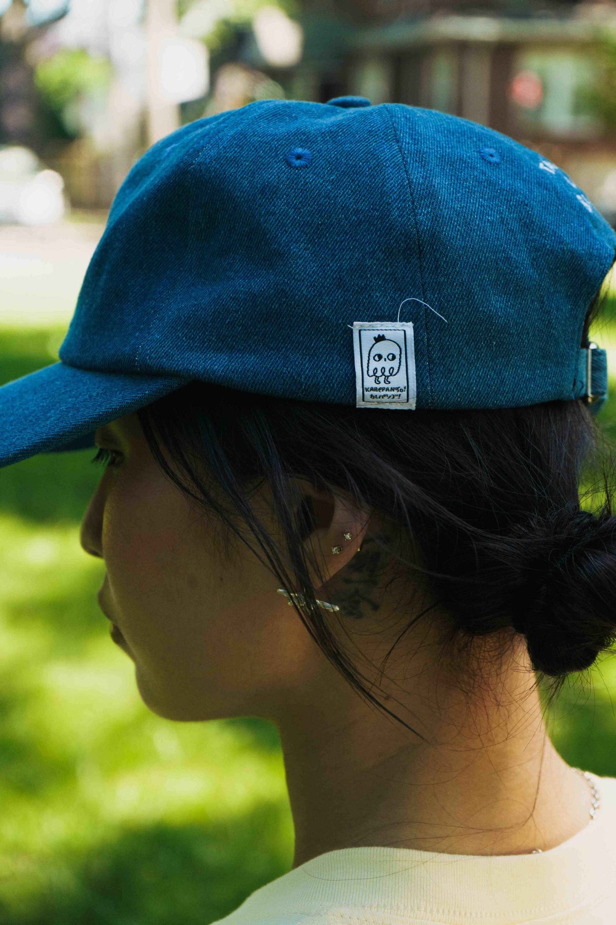 Fresh Air: Denim baseball cap