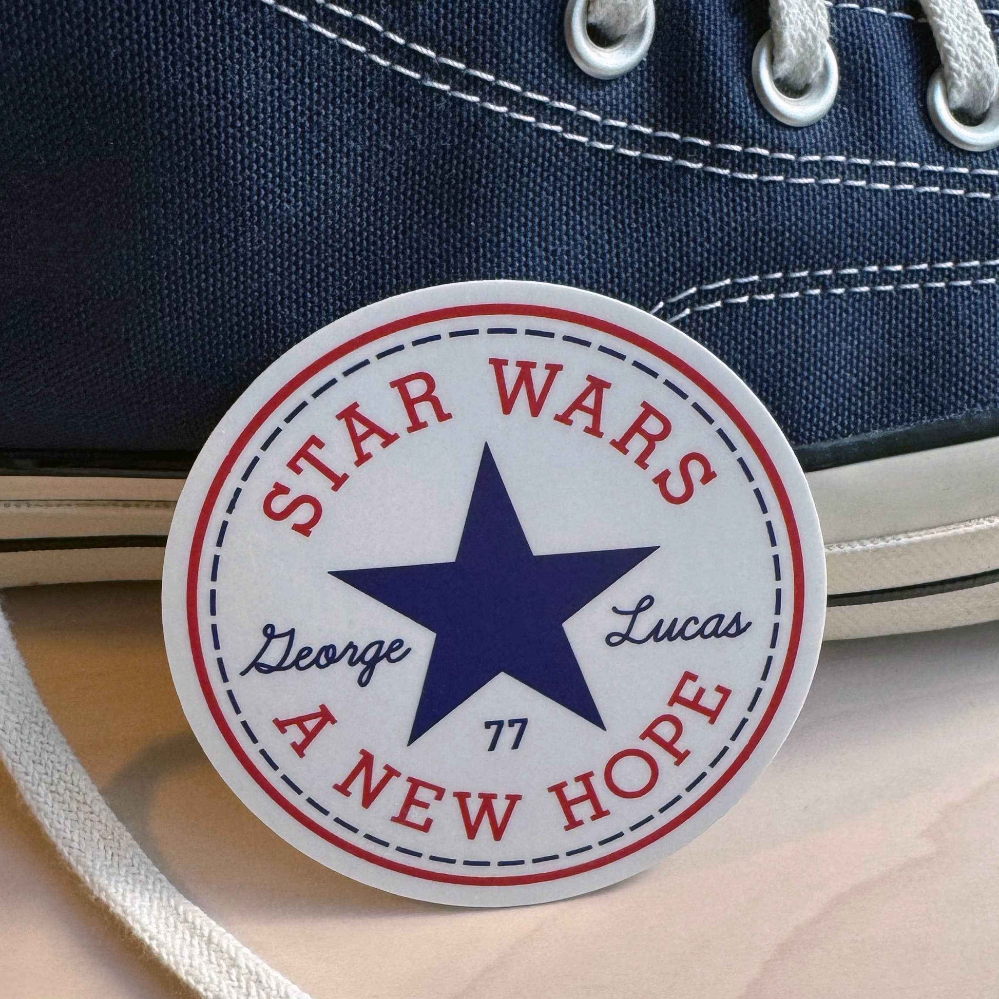 George Lucas All Star Sticker