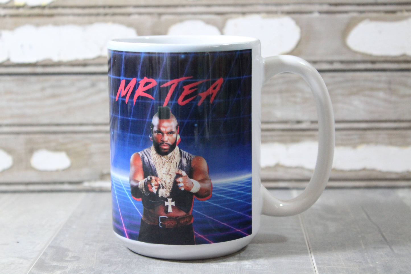 Retro Mr. Tea // 15oz Ceramic Coffee Mug
