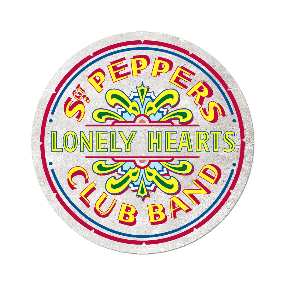 Sgt. Pepper's Drum Head by The Beatles - Die-Cut Sticker