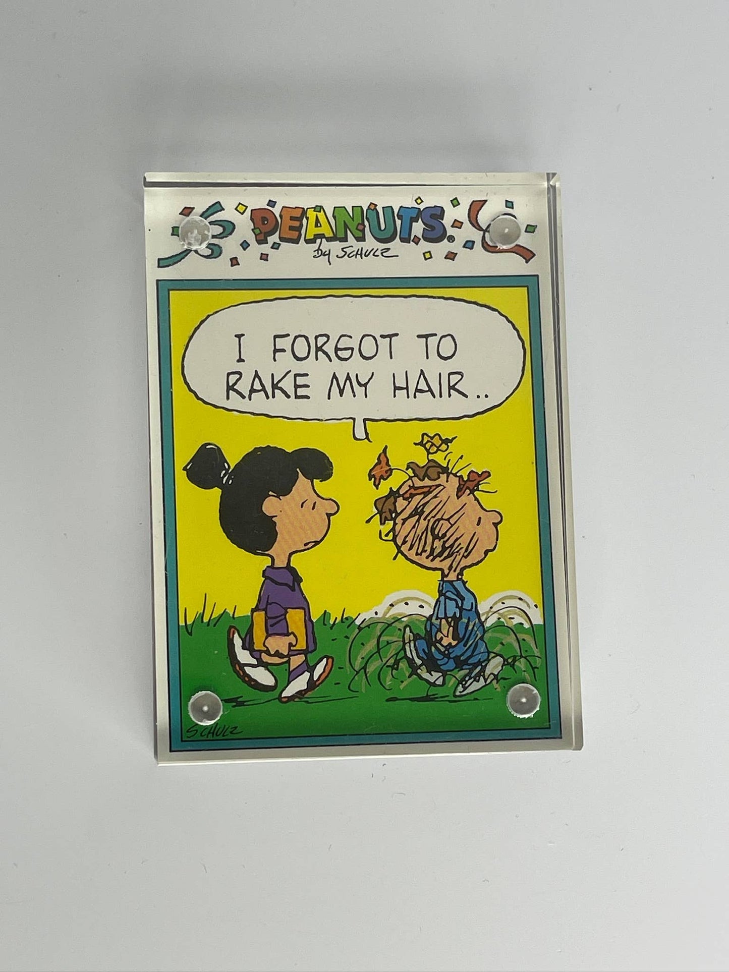 Vintage Snoopy + Peanuts Framed Trading Cards