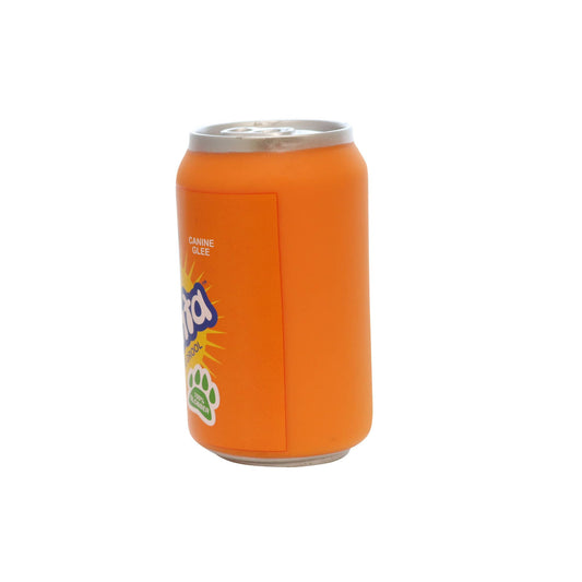 Silly Squeaker Soda Can Panta, Squeaky Novelty Dog Toy