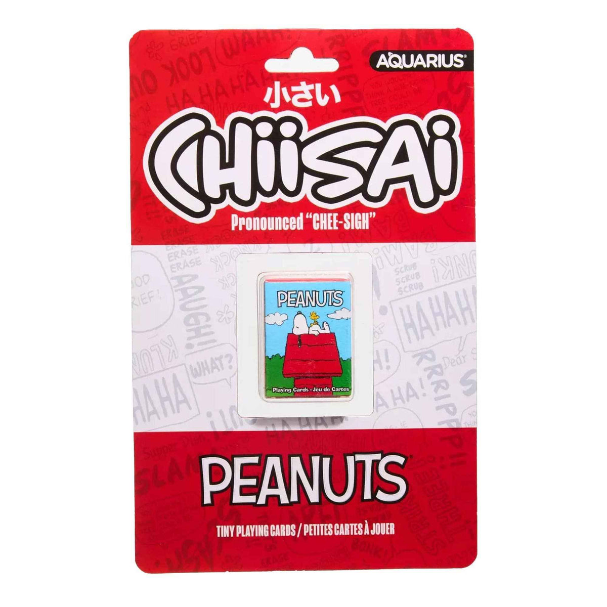 Peanuts Chiisai Micro Playing Cards