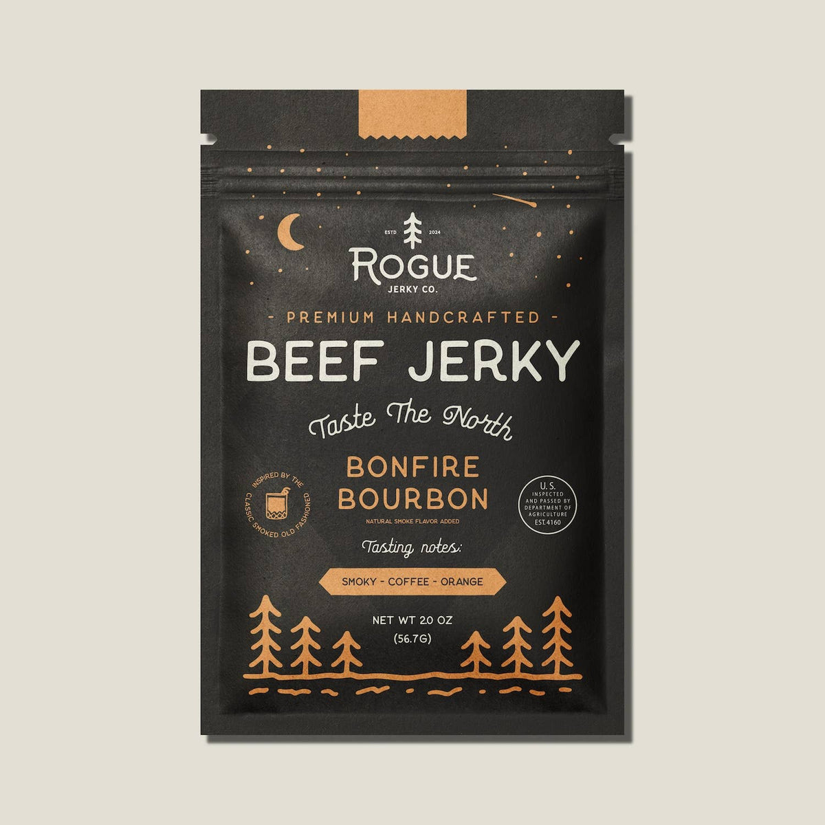 Bonfire Bourbon Beef Jerky